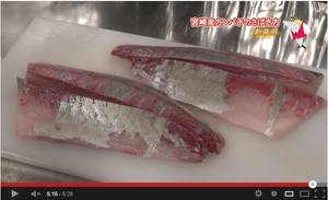 How to fillet a fish / Leave 